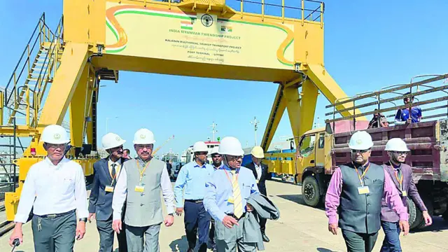 အိန္ဒိယ ပြီးမြောက်လိုတဲ့ ရခိုင်ပြည်နယ်ထဲက ကုလားတန် စီမံကိန်း