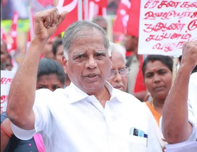 সিপিআইএমের পলিটব্যুরো সদস্য জি রামাকৃষ্ণন