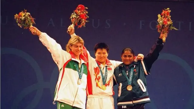 कर्णम मल्लेश्वरीला कांस्यपदक मिळालं तेव्हाचा क्षण