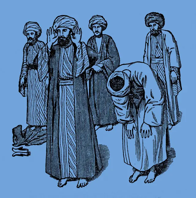 Des musulmans en train de prier