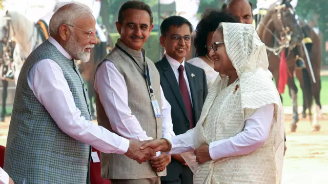 मोदी और हसीना