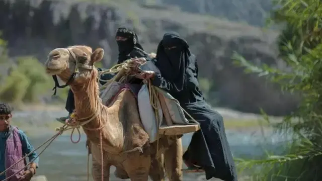 दवाखान्यात यायचं म्हटलं तर इथल्या गरोदर महिलांना उंटावर बसून प्रवास करावा लागतो 