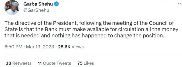 Ozi si n'aka Garba Shehu