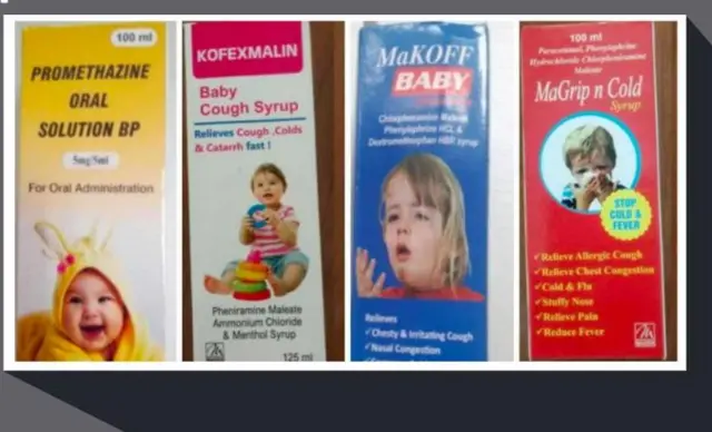 Àwọn oògùn ikọ́ mẹ́rin tí wọ́n ní ó ṣekúpa àwọn ọmọdé náà