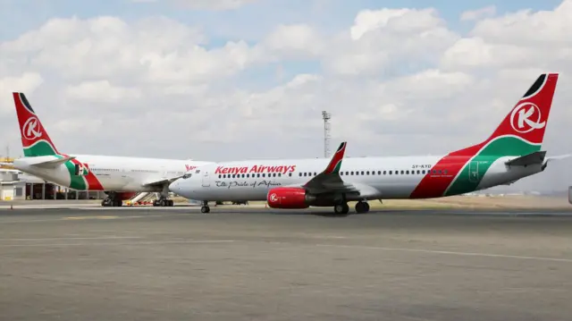 የኬንያ አየር መንገድ አውሮፕላኖች 