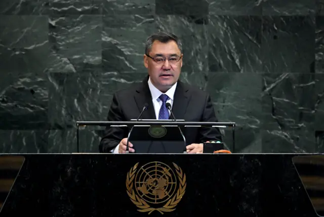 Кыргызстандын президенти Садыр Жапаров