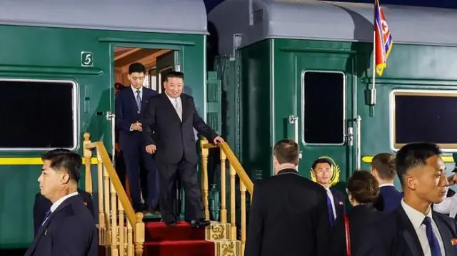 புதின் - கிம் சந்திப்பு, சீனா, வட கொரியா