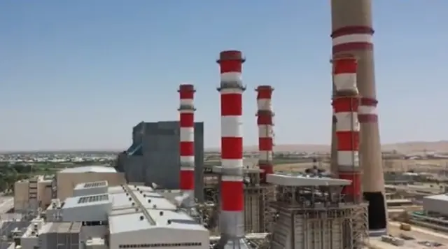 Талимаржон иссиқлик электр станцияси биноси кўриниши