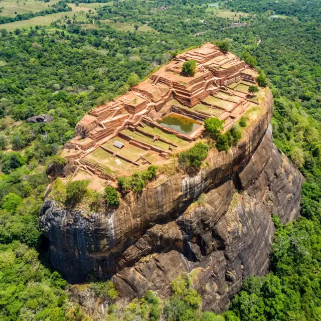 Sigiriya is considered one of South Asia's best-preserved examples of urban planning