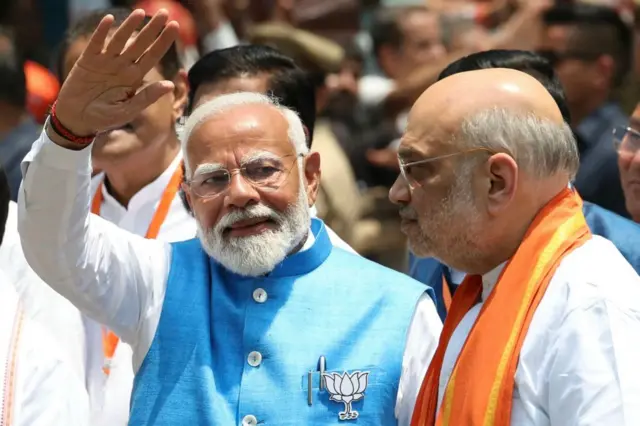 नरेंद्र मोदी और अमित शाह