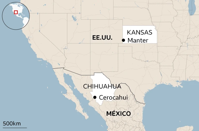 mapa del trayecto de rita 