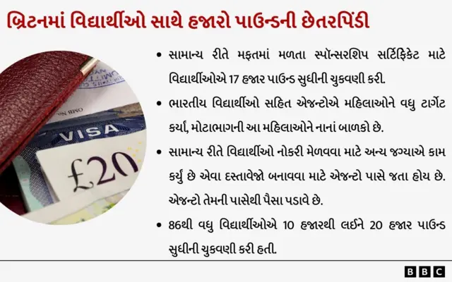 બ્રિટન, વિદ્યાર્થીઓ, છેતરપિંડી, નકલી દસ્તાવેજો, બીબીસી ગુજરાતી