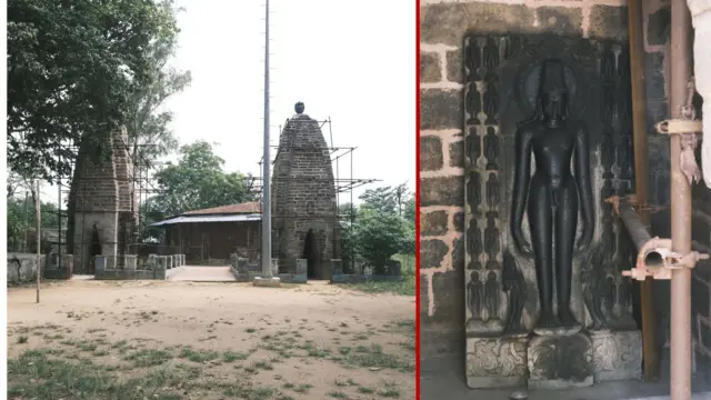 পাকবিড়রার 'ভৈরব মন্দির' ও ভিতরের মূর্তি