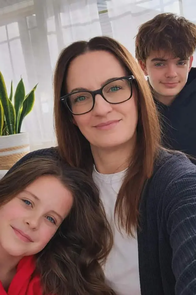 Kate Martin y sus hijos