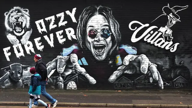 Mural posvećen Oziju Ozbornu u Birmingemu