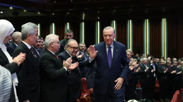 Cumhurbaşkanı ve AKP Genel Başkanı Recep Tayyip Erdoğan