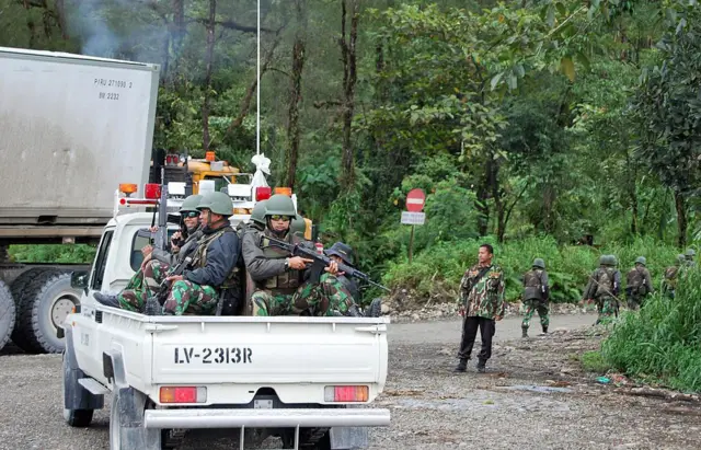 Papua, freeport, TNI, PPT 