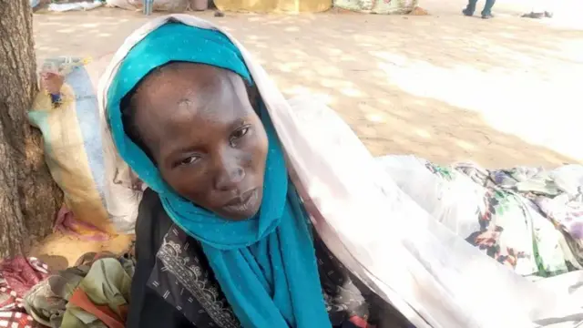 Hamida Adam Ali na watoto wake wameepuka kifo, lakini hajui hatima ya mumewe