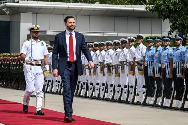 भारतमा अमेरिकी उपराष्ट्रपति जेडी भान्स