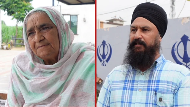 ਹਵਾਰਾ ਪਿੰਡ ਦੇ ਵਾਸੀ ਜਸਪਾਲ ਕੌਰ ਅਤੇ ਪ੍ਰਗਟ ਸਿੰਘ