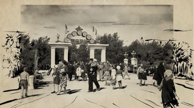 Pessoas no portãojogar lotomanía onlineum parque