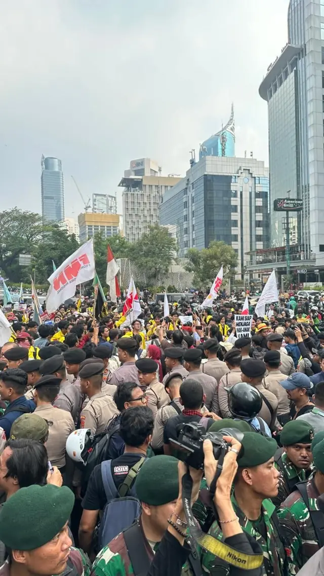 Demo mahasiswa, UI, harga BBM naik 