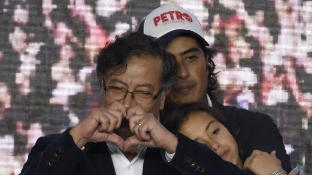 Nicolas e Gustavo Petro