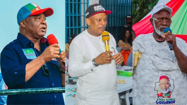 Hope Uzodinma, Samuel Anyanwu and Athan Nneji Achonu