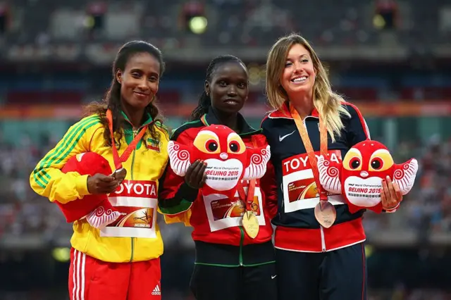 Atileet Galateen Shaampiyoonaa Atileetiksii Addunyaa Beejing irratti 10,000m'n meetii injifatte