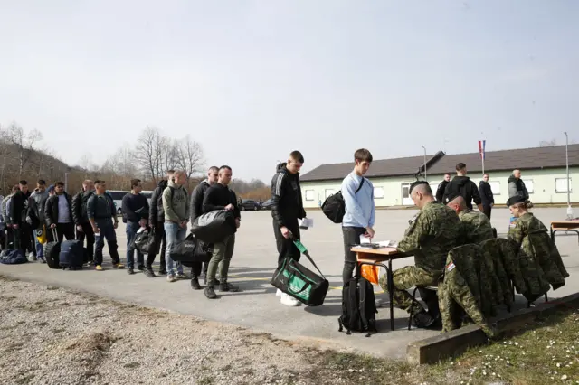vojni rok u hrvatskoj, regruti u hrvatskoj vojsci
