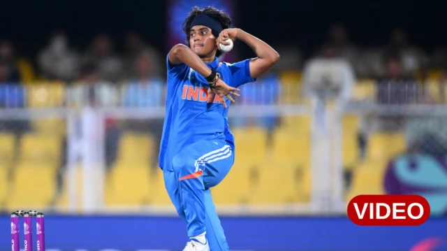 శ్రీ చరణి, విమెన్స్ క్రికెట్ వరల్డ్ కప్