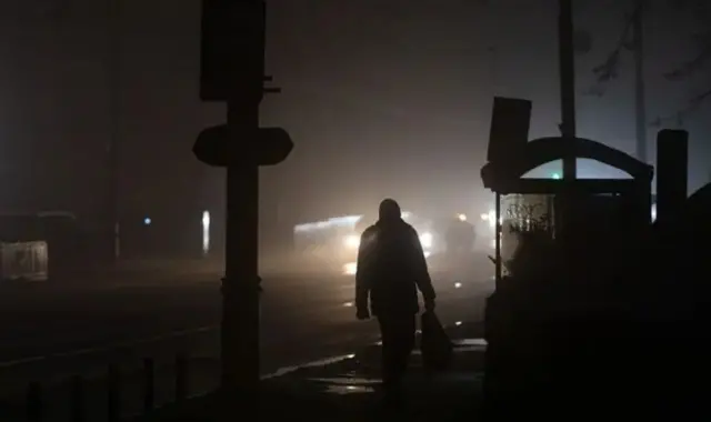 Київ у темряві