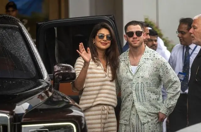 Priyanka Chopra and Nick Jonas