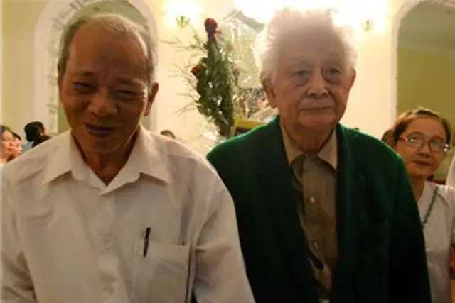 Nhà thơ Phạm Thiên Thư và nhạc sĩ Phạm Duy