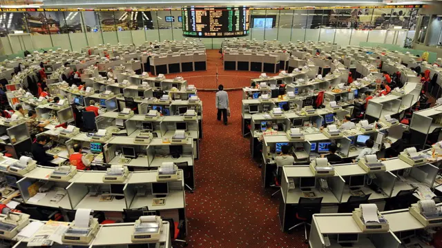 হংকংয়ের শেয়ার বাজার।