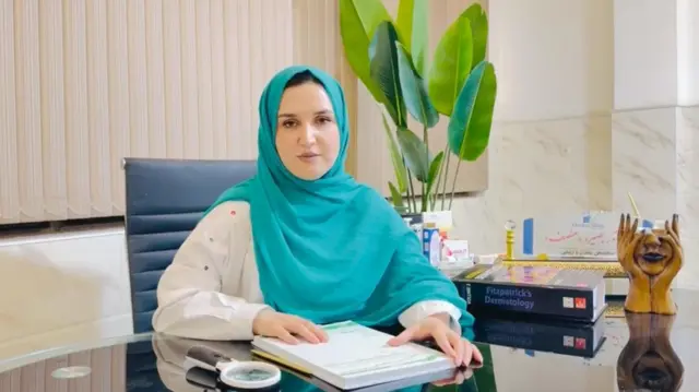 داکتر بصیره منصف، متخصص جلدی و زیبایی در هرات