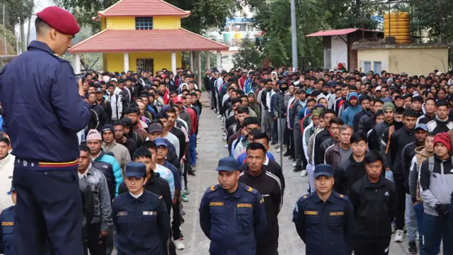 सङ्खुवासभामा निर्वाचन प्रहरी तालिम