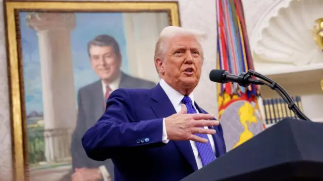 अमेरिकी राष्ट्रपति डोनाल्ड ट्रंप 