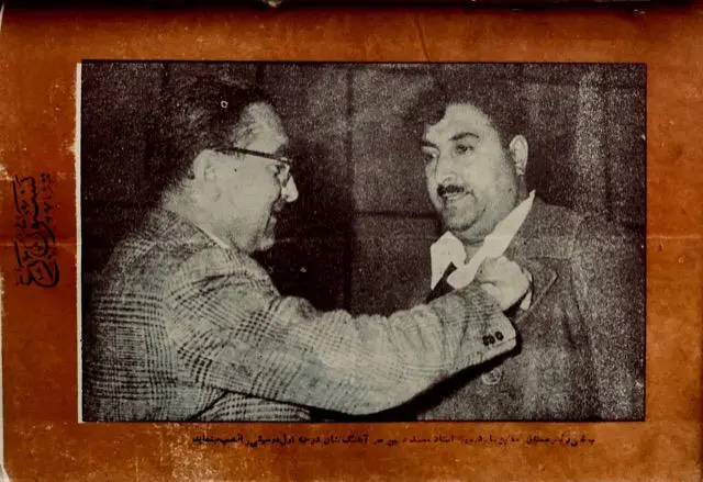 سرآهنگ روی جلد مجله پشتون‌ژغ