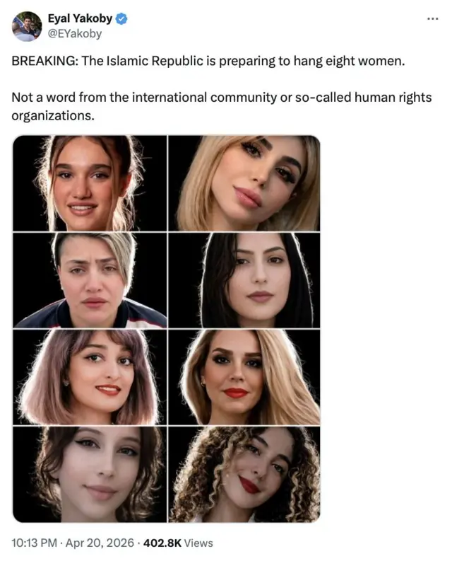 पिछले सप्ताह डोनाल्ड ट्रंप ने एक सोशल मीडिया पोस्ट शेयर कर इन महिलाओं को रिहा करने की अपील की थी