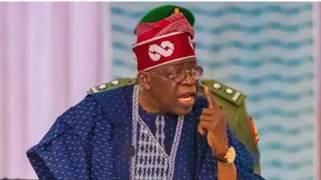Aworan Aarẹ Bola Tinubu