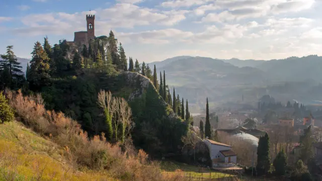 Paisaje del norte de Italia 