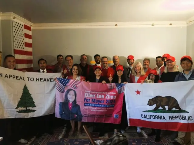 李愛晨及競選團隊