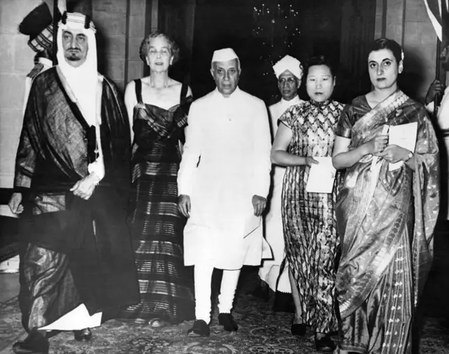 नेहरू आणि अरब नेते 
