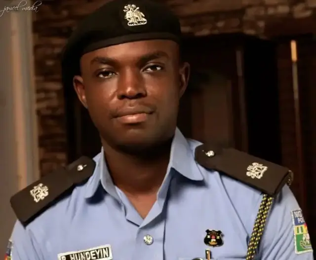 Tok-tok pesin for di Lagos state police command Benjamin Hundeyin