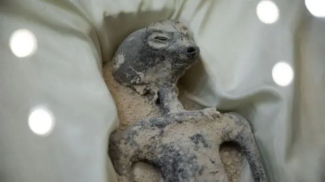 Abubuwan da aka gabatar wa hukukomin Mexico a matsayin baƙin halittu da suka wanzu a duniya.