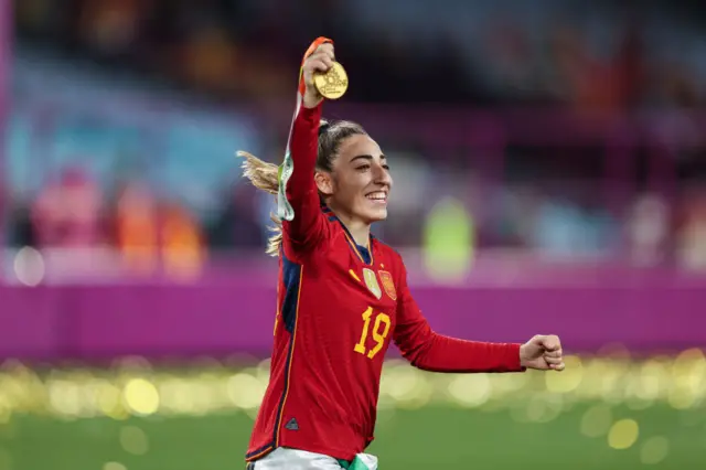Olga Carmona, jugadora española la fútbol
