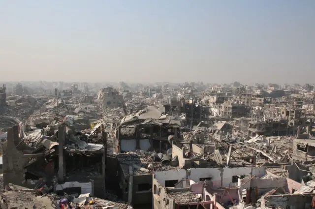 مخيم جباليا في قطاع غزة