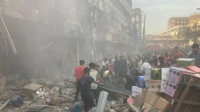 সিদ্দিক বাজারে বিস্ফোরণ