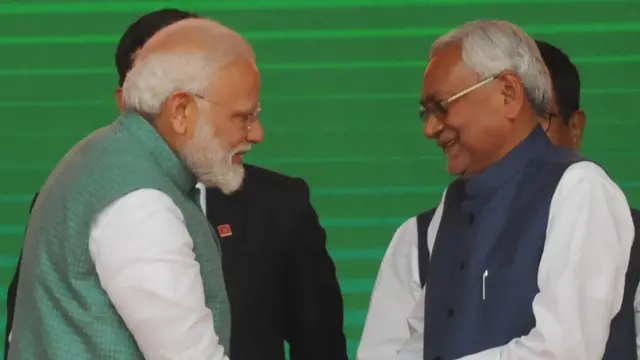 नीतीश कुमार और नरेंद्र मोदी
